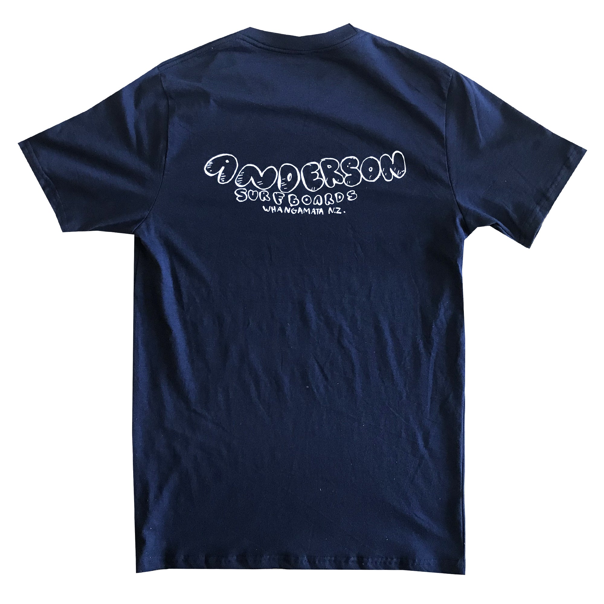 FAMOUS WHANGA FAIRTRADE TEE NAVY