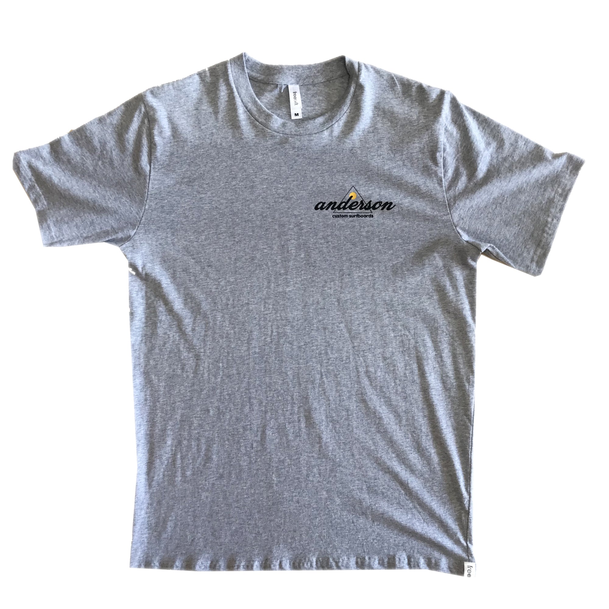 SUNSET FAIRTRADE TEE GREY MARLE