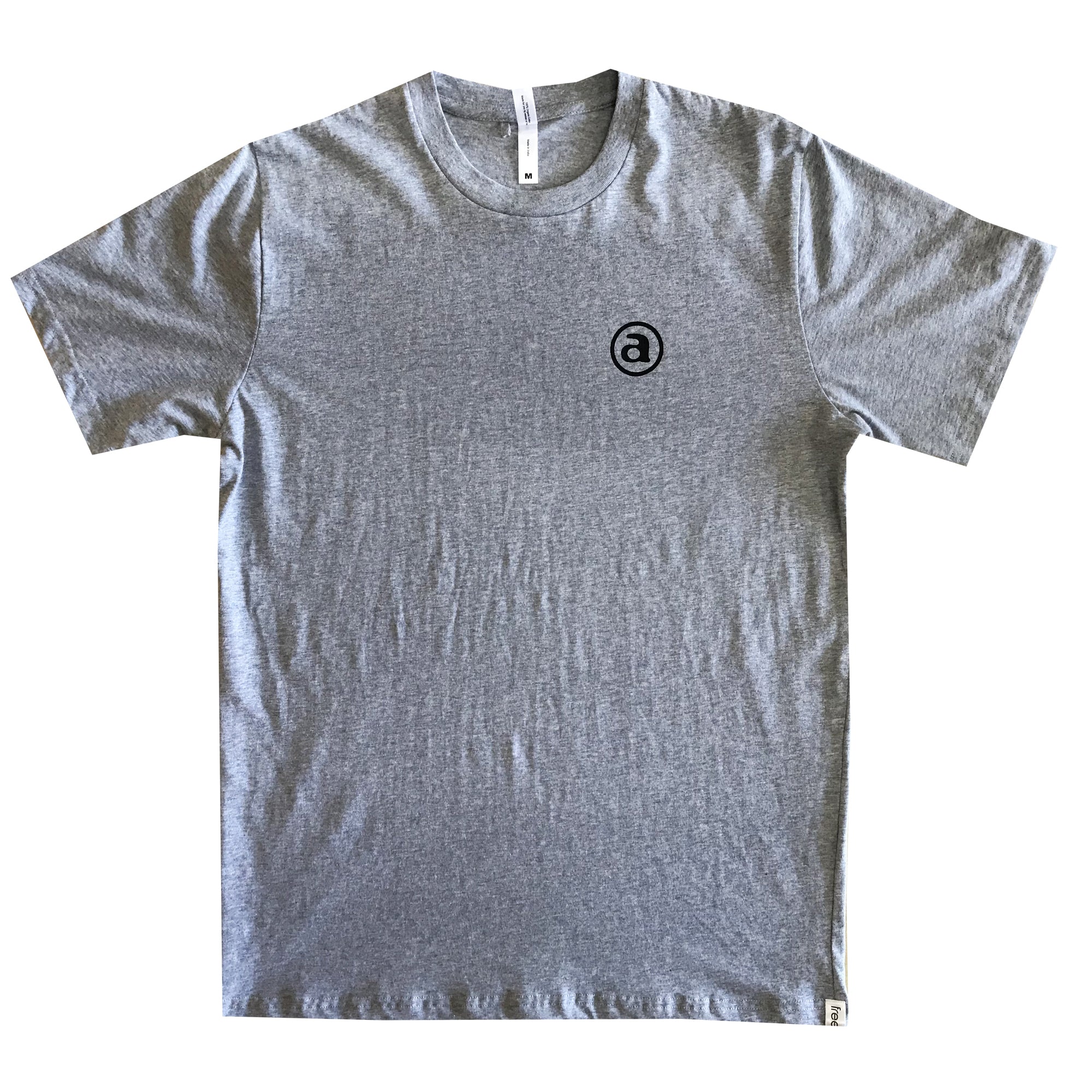 FACTORY FAIRTRADE TEE GREY MARLE