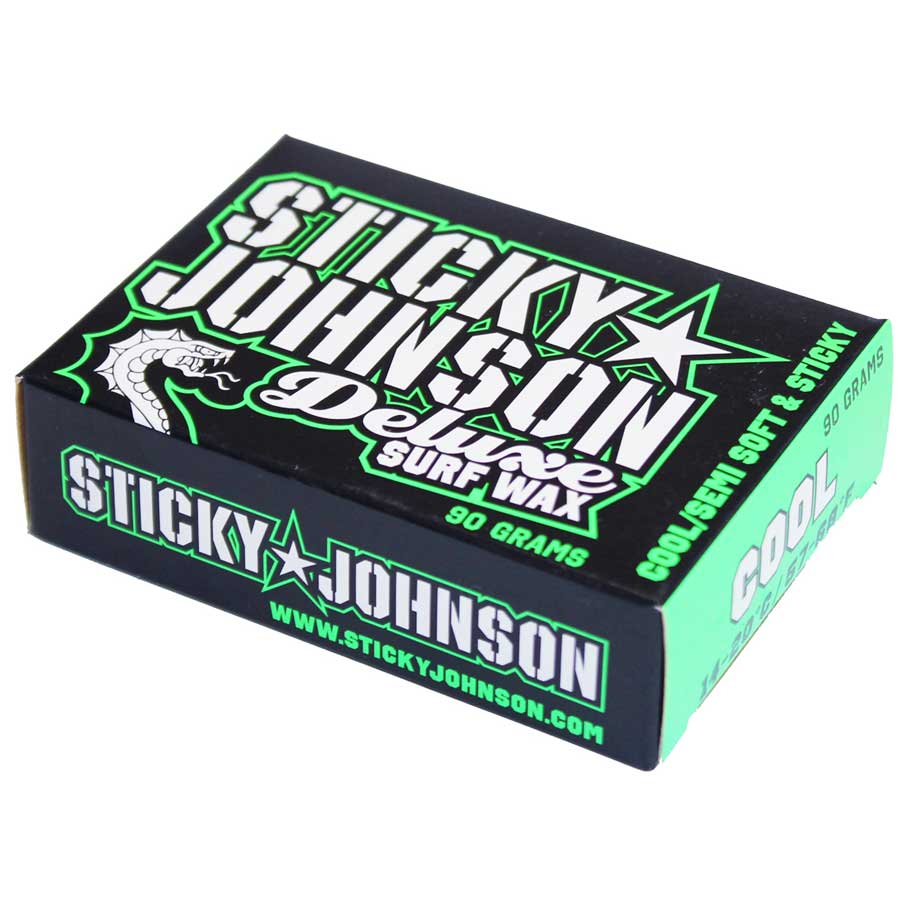 Sticky Johnson Deluxe Surf Wax – Cool